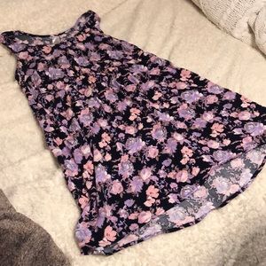 West Loop floral tunic